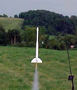 Dennis Friend's rocket