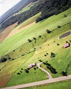 Ariel view of SRC launch area